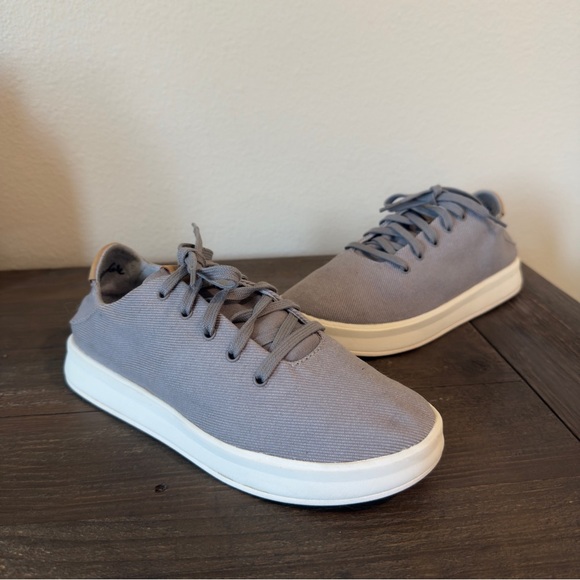 OluKai Women's Gray and Cream Sneakers size7.5 - Picture 11 of 15